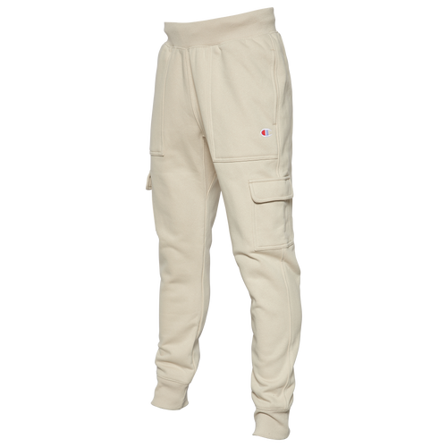 

Champion Mens Champion Reverse Weave Joggers - Mens Beige/Beige Size M