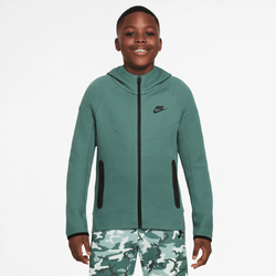 Boys' Grade School - Nike NSW Tech Fleece Full-Zip Hoodie - Bicoastal/Blue