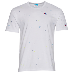 Men's - Champion Paint Splatter T-Shirt - White/Multi