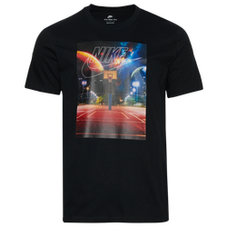 Men's - Nike Court Photo T-Shirt  - Black/Multi