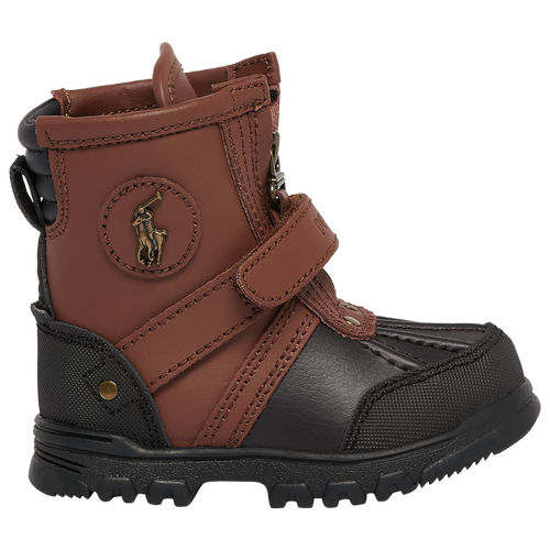 

Polo Ralph Lauren Boys Polo Ralph Lauren Conquered Hi Boots - Boys' Toddler Chocolate/Black Size 05.0