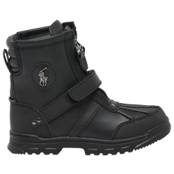 Boys' Preschool - Polo Ralph Lauren Conquered Hi Boots - Black