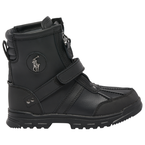 

Polo Ralph Lauren Boys Polo Ralph Lauren Conquered Hi Boots - Boys' Preschool Black Size 01.5