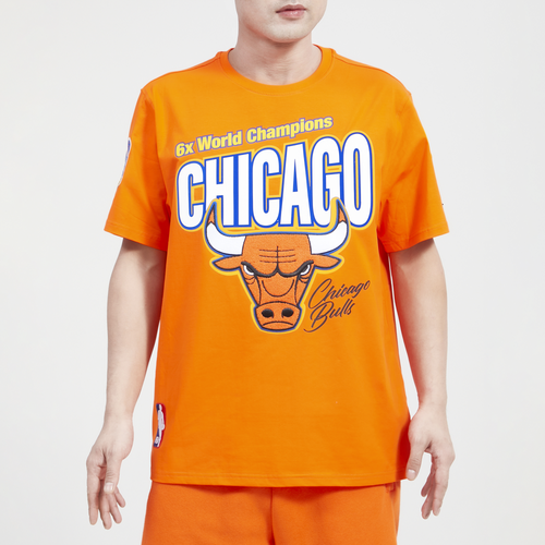 

Pro Standard Mens Chicago Bulls Pro Standard Bulls Boc SJ T-Shirt - Mens Orange Size S