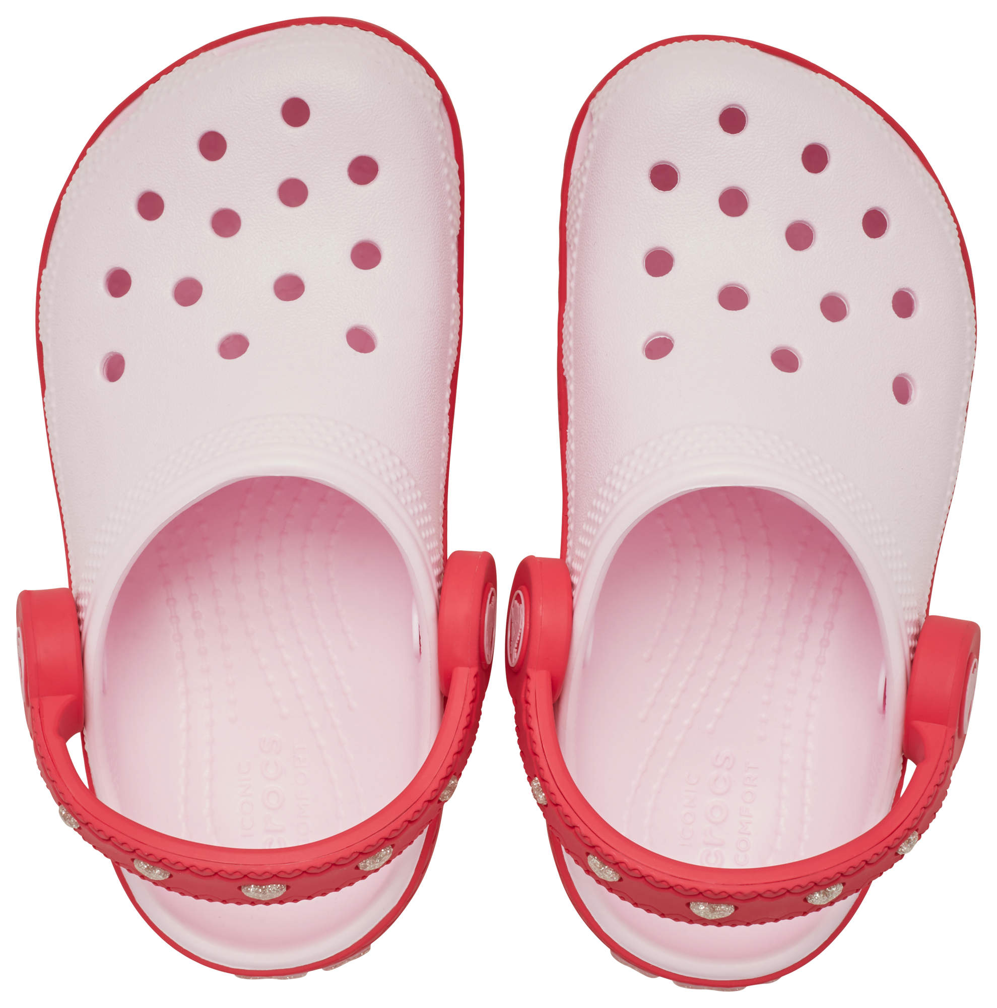 Crocs Vday Clog With Heart Back Strap