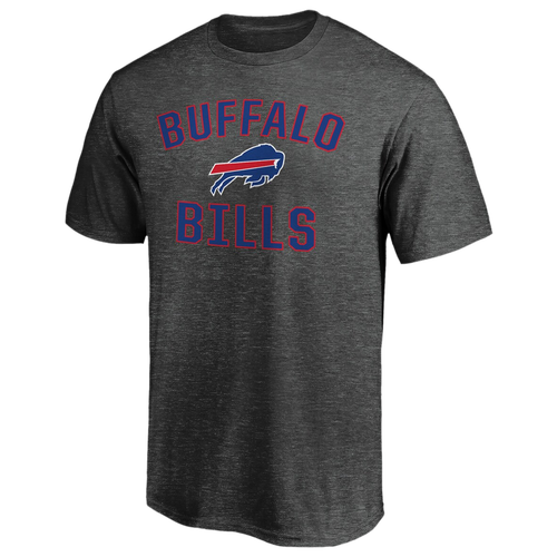 

Fanatics Mens Buffalo Bills Fanatics Bills Victory Arch T-Shirt - Mens Heather Charcoal Size L