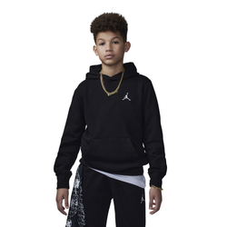 Boys' Grade School - Jordan Essentials Pullover Hoodie - Black/White