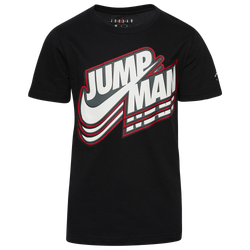 Boys' Grade School - Jordan Jumpman Core T-Shirt - Black/White