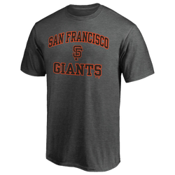 Men's - Fanatics Giants Heart & Soul T-Shirt - Charcoal