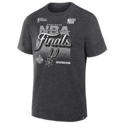 Men's - Fanatics Spurs Conference Champions Locker Room T-Shirt - Charcoal Heather