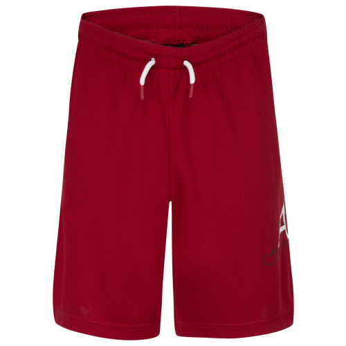 Jordan Kids' Boys  Jumpman Big Air Mesh Shorts In Gym Red/black