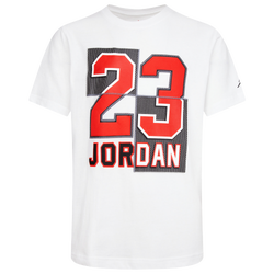 Boys' Grade School - Jordan 23 Constructed T-Shirt - White/Red