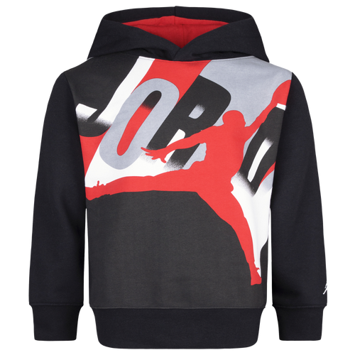 

Boys Jordan Jordan Full Court Fleece Pullover - Boys' Grade School Black Size M