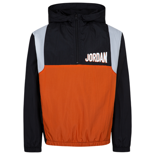 

Jordan Boys Jordan HBR Hooded Jacket - Boys' Grade School Black Size XL