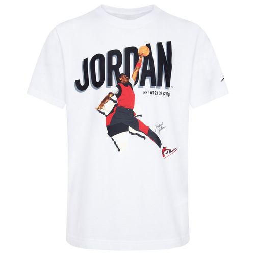 

Boys Jordan Jordan MVP Flight Photo T-Shirt - Boys' Grade School White Size L