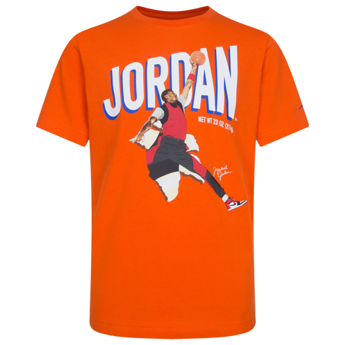 

Boys Jordan Jordan MVP Flight Photo T-Shirt - Boys' Grade School Orange Size L