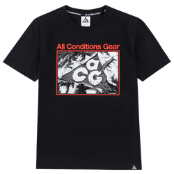 Boys' Grade School - Nike ACG Topography T-Shirt - Black