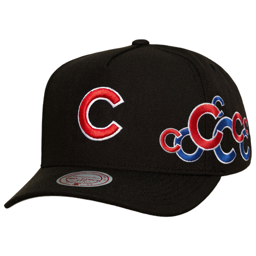 Mitchell & Ness Womens Chicago Cubs Cubs Sideshow Pro Pinch Cap - Adult - Black