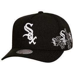 Adult - Mitchell & Ness White Sox Sideshow Pro Pinch Cap - Black
