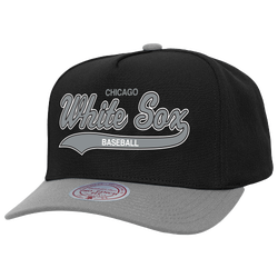 Adult - Mitchell & Ness White Sox Oversweep Cap - Grey/Black