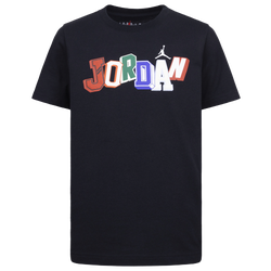 Boys' Grade School - Jordan Signature Short Sleeve T-Shirt - Multi/Black