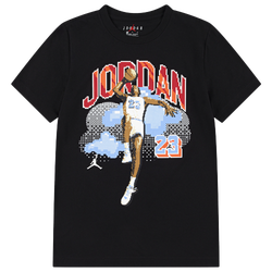 Boys' Grade School - Jordan Customized Air Digi T-Shirt - Red/Black