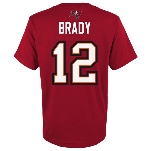 

Outerstuff Boys Tom Brady Outerstuff Buccaneers Mainliner Player T-Shirt - Boys' Grade School Red Size XL