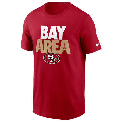 

Nike Mens Nike 49ers Local T-Shirt - Mens Scarlet/Scarlet Size S