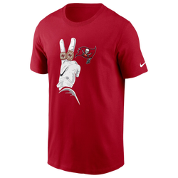 Men's - Nike Buccaneers Local T-Shirt - Red/Red