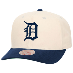 Adult - Mitchell & Ness Tigers 2Tone Team Cap - Tan/Navy
