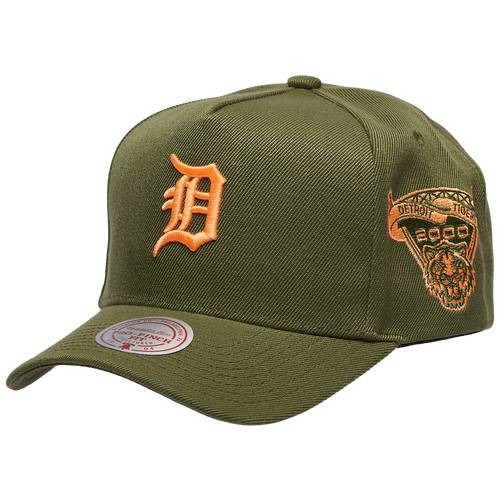 Mitchell & Ness Detroit Tigers  Tigers Neon Pop Pro Pinch Cap In Green