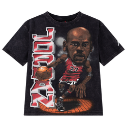 Boys' Grade School - Jordan Big Head T-Shirt - Black/Red