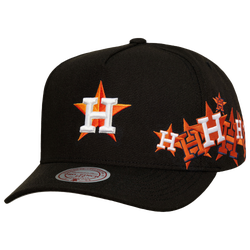 Adult - Mitchell & Ness Astros Sideshow Pro Pinch Cap - Black