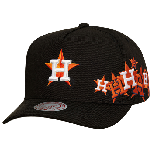 Mitchell & Ness Womens Houston Astros Astros Sideshow Pro Pinch Cap - Adult - Black