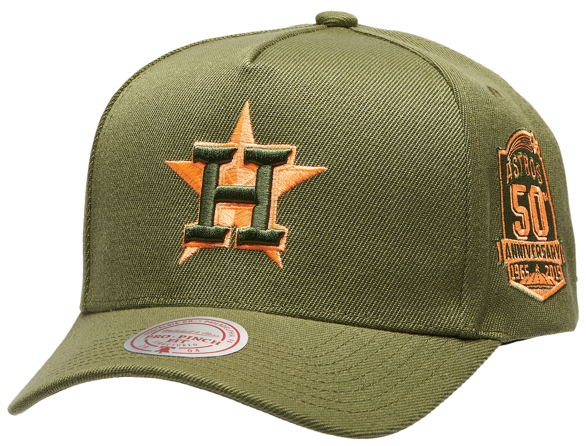 Mitchell & Ness Astros Neon Pop Pro Pinch Cap - Adult