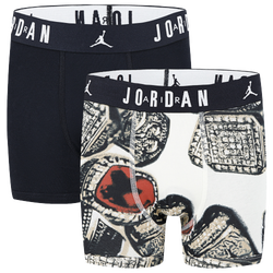 Boys' Grade School - Jordan MVP 2-Pack Underwear - White/Black