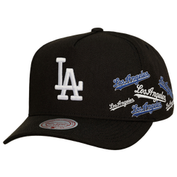 Adult - Mitchell & Ness Dodgers Sideshow Pro Pinch Cap - Black