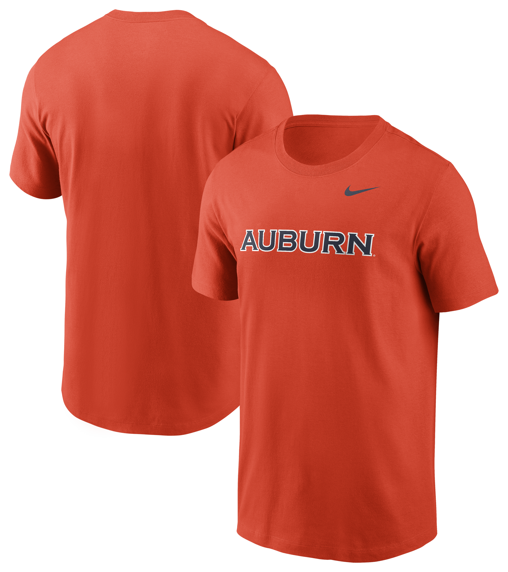 Nike Auburn Wordmark Short-Sleeve T-Shirt - Men's