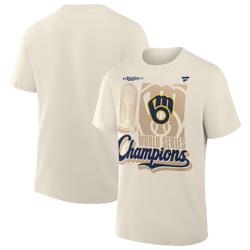 Men's - Fanatics Brewers World Series 2026 PRD T-Shirt - Turtledove