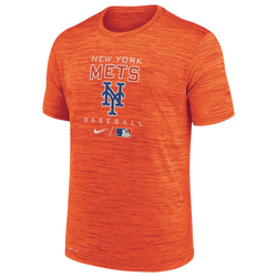 Men's - Nike Mets Velocity Practice Performance T-Shirt - Orange/Orange