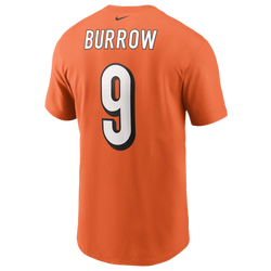 Men's - Nike Bengals Name & Number T-Shirt - Orange/Orange