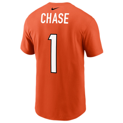 Men's - Nike Bengals Name & Number T-Shirt - Orange/Orange