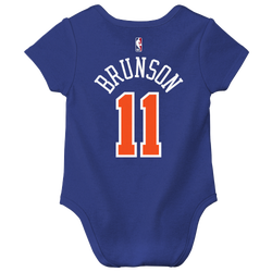 Boys' Infant - Nike NBA Knicks Creeper  - Blue/Orange 