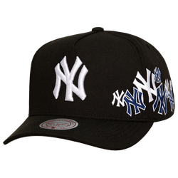 Adult - Mitchell & Ness Yankees Sideshow Pro Pinch Cap - Black