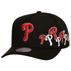 Adult - Mitchell & Ness Phillies Sideshow Pro Pinch Cap - Black