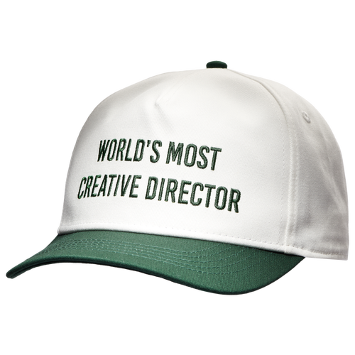 MENS - Coney Island Picnic World Creative Director Snapback - White/Green