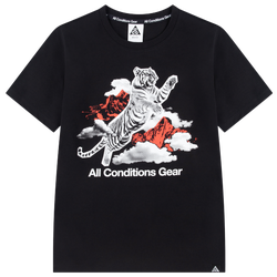 Boys' Grade School - Nike Tiger Graphic T-Shirt  - Black/Multi