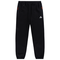 Boys' Grade School - Nike LBR Fleece Pant - White/Black