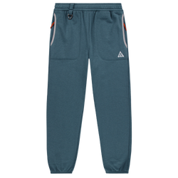 Boys' Grade School - Nike LBR Fleece Pant - Mineral Slate/White