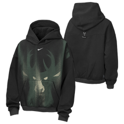 Boys' Grade School - Nike NBA Logo Hoodie - Black